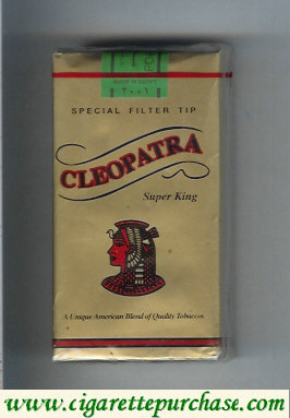 Cleopatra super king cigarettes
